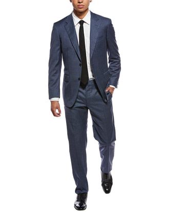 Canali 2Pc Wool & Silk-Blend Suit