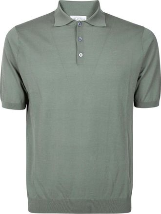 Ballantyne Polo Shirt - Heren - Polos - Groen - S - Katoen - Tops
