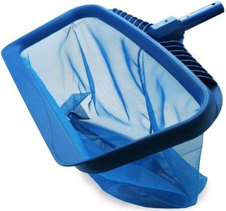 OEM Red Desnatadora Para Piscina, Herramienta Resistente Para Limpieza De Hojas, Bolsa De Malla Fina Azul, 50,5 Cm X 27,5 Mm