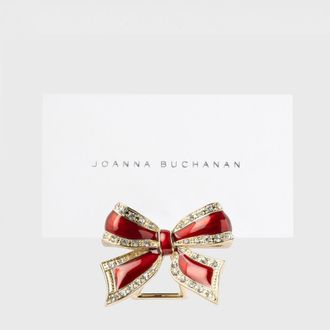 Joanna Buchanan Enamel bow placecard holders, set of four in Red at Nordstrom