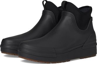 L.L.Bean Bean Light Wellie Boots Pull On Womens Rain Boots Dark Black : 11 B - Medium, Rubber