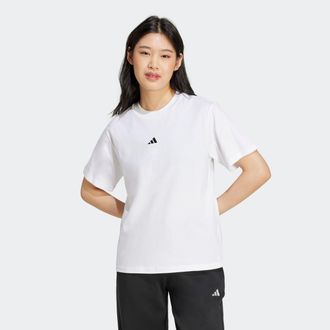 adidas T-Shirt ADIDAS SPORTSWEAR W SL SJ T, Damen, Gr. XXL, schwarz-weiss (wei&szlig;, schwarz), Obermaterial: 100% Baumwolle, normal, Rundhals, Shirts T-Shirt, Ba