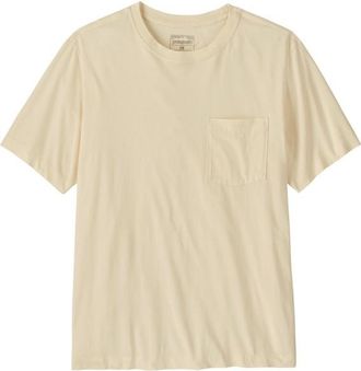 Patagonia Daily Pocket Tee T-Shirt f&uuml;r Herren | beige
