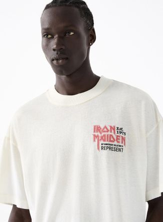 Represent Mens Iron Maiden anniversary T-shirt