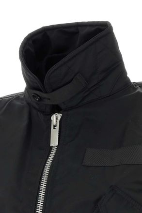 sacai Oversized Nylon Jacket - Black