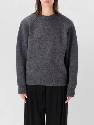 Frankie Shop wool-blend padded-shoulder sweater