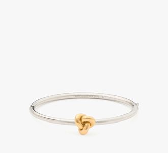 Kate Spade New York Double Knot Hinged Bangle