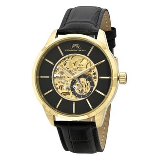 Porsamo Bleu Cassius Automatic Black Dial Mens Watch 802ECAL