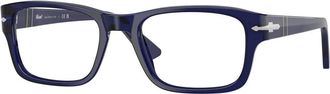 Persol Stijlvolle Bril in Kleur 181 - Heren - Brillen - Blauw - 56 MM - Accessoires