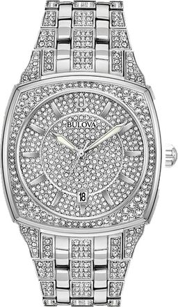 Bulova Mens Phantom Silver Dial Watch