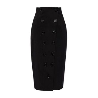 Alaia Mujer, Faldas, Negro, Talla: S