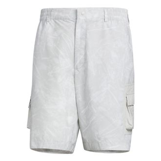 adidas Gradient Straight Loose Sports Shorts light grey HS7289