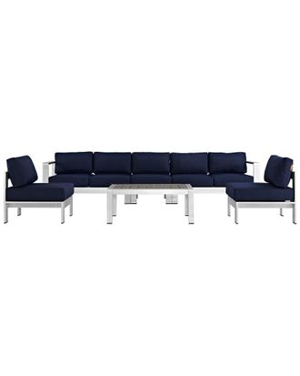 ModWay Shore 6-Piece Outdoor Patio Sectional Sofa Set