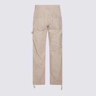 Rhude Mens Jeans Cream _co