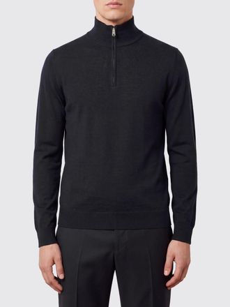 Paul Smith Dolcevita in pura lana Merino con chiusura a mezza zip