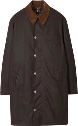 Barbour Rustic Beeston Wax Jacket - Heren - Parka Jassen - Bruin - L - Katoen - Jassen