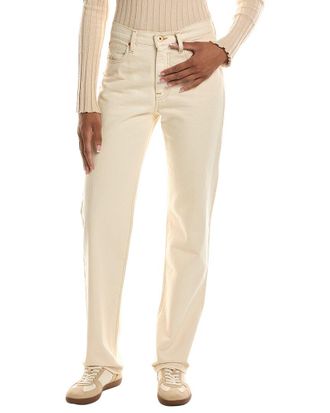 Slvrlake Denim Slvrlake Phoenix Winter Ecru Straight Jean