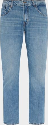 7 For All Mankind Mens Straight-Leg Jeans