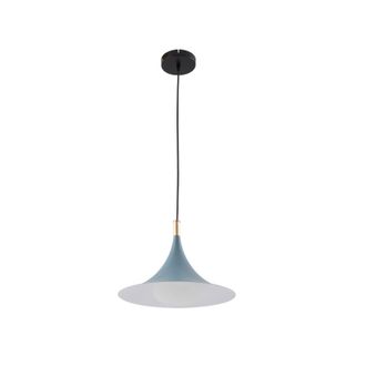 Lindby L&aacute;mpara Colgante jarl En Azul De Metal - Lindby