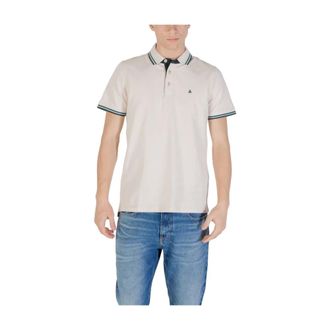 Jack & Jones Hombre, Camisetas, Beige, Talla: S