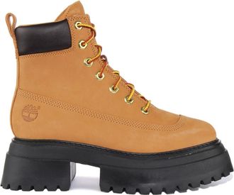 Timberland Sky Veterlaars met Veters - Dames - Veterlaarzen - Bruin - 38 1/2 EU - Leer - Schoenen