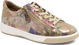 Ziera Womens Aitor-Xf Sneaker In Vanilla Bloom Leather