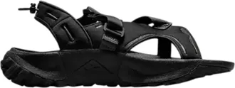 Nike Oneonta Next Nature Sandal in Black/White Men Adjustable Straps