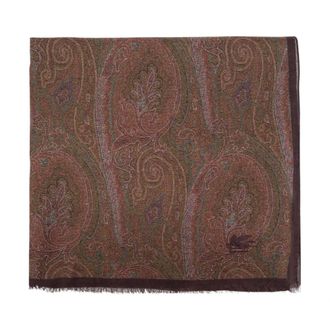 Etro Etro, Winter Scarves, male, Multicolor, Size: ONE SIZE Paisley Scarf