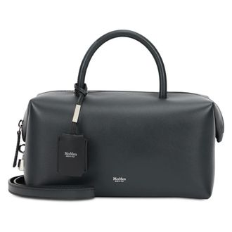 Max Mara Dames, Tassen, Zwart, Maat: ONE Size Leer
