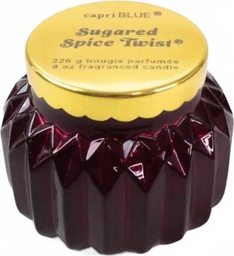Capri Blue Royal Gem Petite Sugared Spice Twist Candle 8 Oz