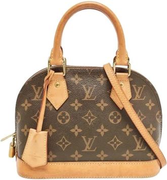 Louis Vuitton Pre-owned Mini Bags, female, Brown, Size: ONE SIZE Pre-owned Alma Bag