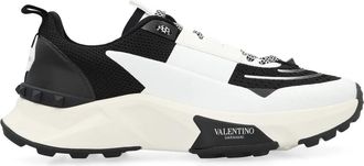 Valentino Garavani True Act Mesh Sneakers - Heren - Sneakers - Zwart - 42 EU - Leer - Schoenen