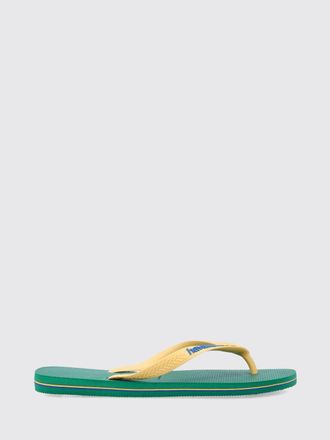 Havaianas Infradito Brasil Logo in gomma con stampa astratta bicolore