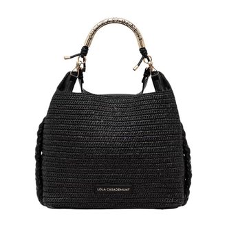 Lola Casademunt Mujer, Bolsos, Negro, Talla: ONE Size