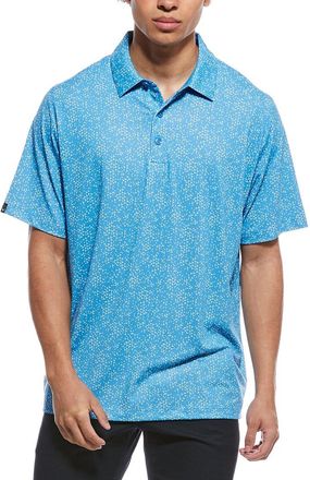 Callaway All Over Chevron Printed Polo Shirt