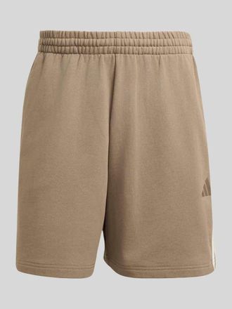adidas Relaxed Fit Sweatshorts aus reiner Baumwolle in Beige, Gr&ouml;&szlig;e XXL