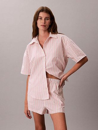 Calvin Klein Pyjamashort Icon Cotton Poplin