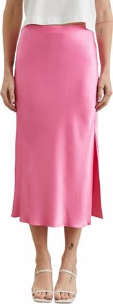 Rails Maya Midi Skirt In Malibu Pink
