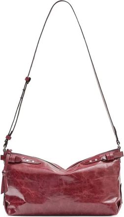 Isabel Marant Tassen, Dames, Rood, ONE Size, Leer, Winna Day Bag