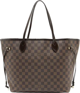 Louis Vuitton Brown Damier Ebene Neverfull Mm (Authentic Pre-Loved)