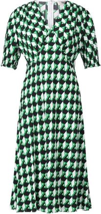 Diane Von F&uuml;rstenberg Maxi Jurk - Dames - Casual kleedjes - Groen - XL - Kleedjes