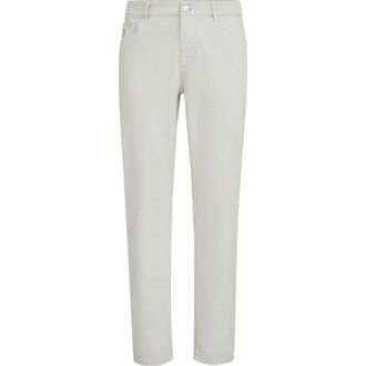 Brunello Cucinelli Lightweight denim trousers in Yuta at Nordstrom, Size 58 It