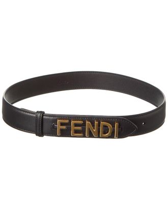 Fendi Fendigraphy Leather Belt