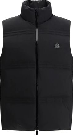Moncler Giacca imbottita con zip - Nero