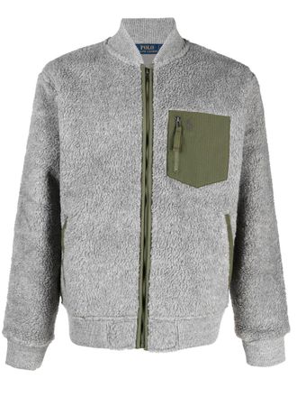 Polo Ralph Lauren Bomber Polo Pony - Grigio