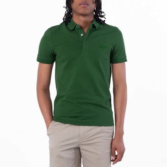 Lacoste Regular Fit Paris Stretch Pique Polo Shirt, Brand Size 2 (XX-Small)