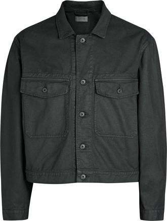 Christophe Lemaire Dark Grey Womens Designer Denim Jacket IT52/XL - 52 (IT52 / XL)