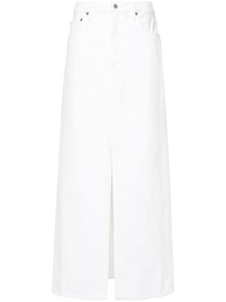 A Gold E Leif denim skirt - Neutrals