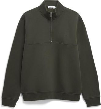 Armedangels Waarlo Fleece Pullover f&uuml;r Herren | oliv