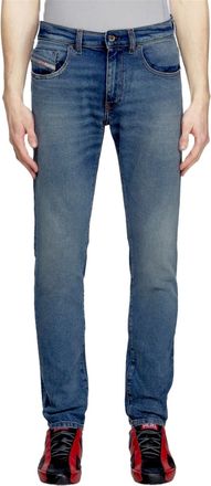Diesel D-strukt slim fit blauw denim